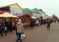 Около трех тысяч калужан посетили ярмарку на Театральной