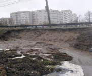 На Грабцевском шоссе произошел обвал грунта