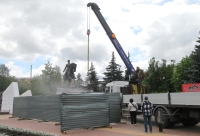Памятник Жукову обновят к концу июня