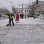 Улицы города убираются круглосуточно