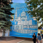 Мурал на улице Ленина закончен 