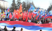 Калужане отметили Крымскую весну
