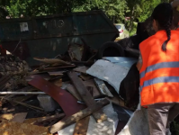 За неделю из Калуги вывезли более 1400 кубометров мусора