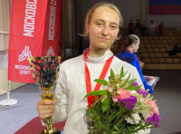 Калужанка взяла серебро в фехтовании
