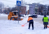 Уборка снега в Калуге 