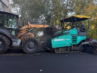В Калуге продолжаются дорожные работы