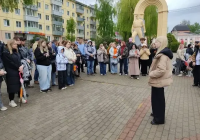 В сквере Защитников Отечества прошёл концерт "Песни Победной весны"