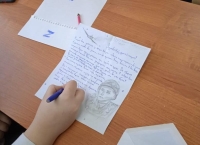 Калужские школьники приняли участие в акции "Письмо солдату"