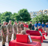В Калуге останки бойцов Красной Армии передали родственникам
