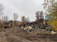 Продолжается снос аварийно-опасных домов 