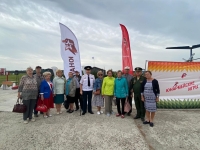 Актив городского Совета ветеранов принял участие в Юнармейских играх