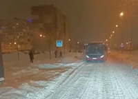 Изменения в движении общественного транспорта из-за снегопада