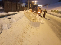 За выходные с улиц Калуги вывезли более 34 тысяч кубометров снега