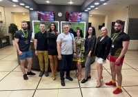Дмитрий Денисов провел рабочую встречу в одном из калужских фитнес-клубов