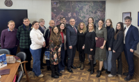 В Калуге состоялась пресс-конференция Дмитрия Денисова
