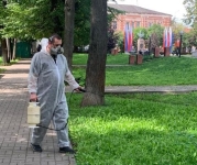 От клещей избавили 23 парка и сквера Калуги