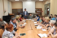 Прошло расширенное заседание Президиума городского Совета ветеранов 