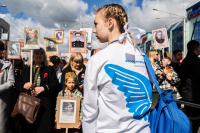 Молодежь Калуги приняла участие в праздновании Дня Победы