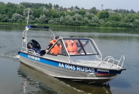 На Оке патрулирует водная полиция 