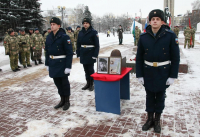 В Калуге прошла церемония передачи останков красноармейца 