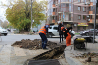 Калуга продолжает борьбу с лужами