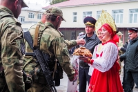 СОБР и ОМОН вернулись в Калугу из командировки на Украину без потерь