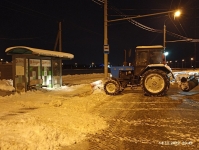Уборка снега продолжается
