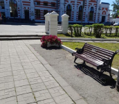 Сквер на вокзале Калуга-1 очистили от сухих деревьев 