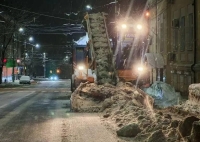 В ночь с 7 на 8 января будут организованы работы по вывозу снега