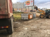 Продолжается ликвидация свалок у контейнерных площадок