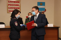 Городской Голова поздравил сотрудников полиции с праздником 