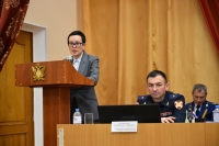 Карина Башкатова приняла участие в итоговой коллегии УФСИН России по Калужской области 