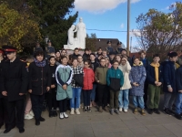 Ребята из калужских школ приняли участие в мероприятиях, посвященных подвигу красноармейцев