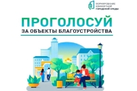 Продолжается голосование за объекты благоустройства