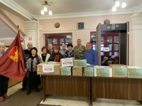 Ветераны Калуги собрали предметы первой необходимости для наших военнослужащих