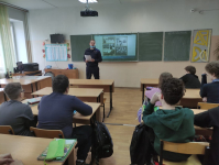 В калужских школах прошли уроки мужества