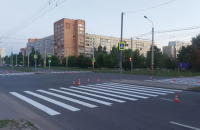 В Калуге продолжается обновление дорожной разметки