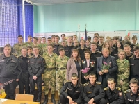 Для калужских кадетов провели урок по патриотическому воспитанию