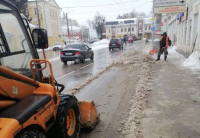 Дорожные службы работают в усиленном режиме