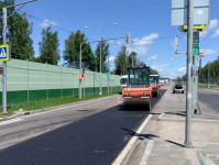 Ремонт дорожного полотна на северном въезде в Калугу завершен