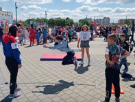 День защиты детей в Калуге отметили весело и спортивно