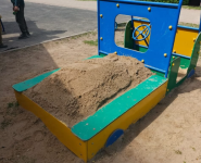 На Терепце обновили песочницы
