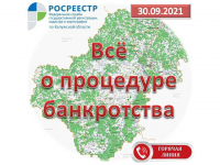 30 сентября «горячая линия» Калужского Росреестра: Всё о процедуре банкротства