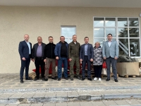 Калужские строители продолжают восстановление Первомайска 