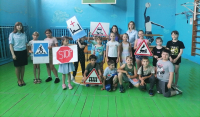 "Веселые старты по ПДД" в детских оздоровительных лагерях
