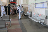 Калужский вокзал продезинфицировали