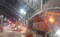 В Калуге не прекращается уборка улиц