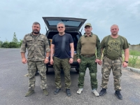 Дмитрий Денисов побывал в ЛНР с гуманитарной миссией