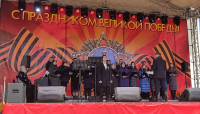 Театральная площадь стала главной площадкой празднования Дня Победы 