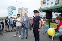 Госавтоинспекция г. Калуги приняла участие в открытии скейт-парка на Правом берегу